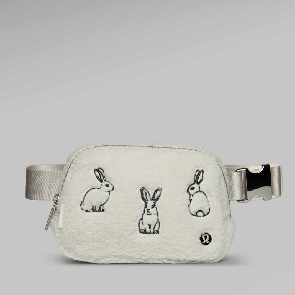 Lululemon Fleece everywhere Belt Bag Embroidered Lunar New Year Rabbit